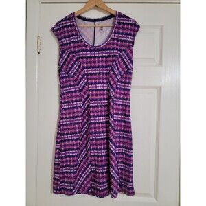Title Nine Dream Dress Sleveless Tie Dye Purple‎ Size M